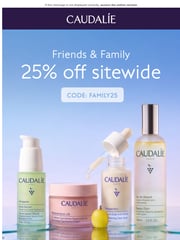 Email Inspiration from Caudalie USA