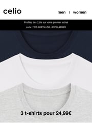 Email Inspiration from celio