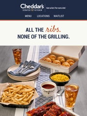 Email Inspiration from Cheddar's Scratch Kitchen