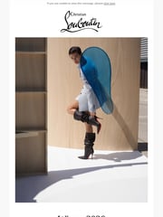 Email Inspiration from Christian Louboutin
