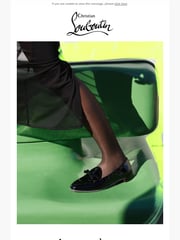 Email Inspiration from Christian Louboutin