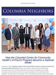 Email Inspiration from Columbia Neighbors