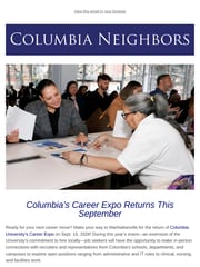 Email Inspiration from Columbia Neighbors