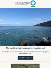 Email Inspiration from Conservation International