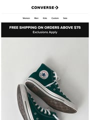 Email Inspiration from Converse