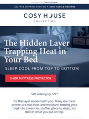 Email Inspiration from Cosy House Collection