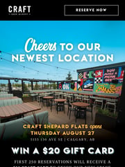 Email Inspiration from CRAFT Beer Market