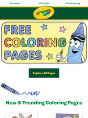 Email Inspiration from Crayola