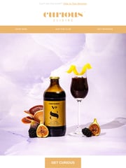 Email Inspiration from Curious Elixirs