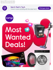Email Inspiration from Currys