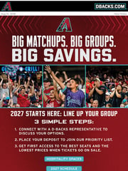 Email Inspiration from D-backs Group Events, Suites & Hospitality