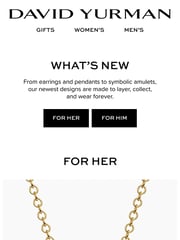 Email Inspiration from David Yurman