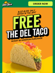 Email Inspiration from Del Taco