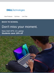 Email Inspiration from Dell Rewards