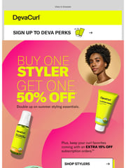 Email Inspiration from DevaCurl