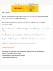 Email Inspiration from DHLTeam