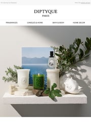 Email Inspiration from Diptyque