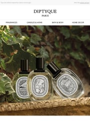 Email Inspiration from Diptyque