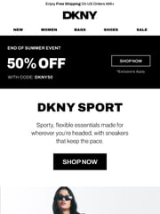 Email Inspiration from DKNY