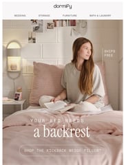 Email Inspiration from Dormify