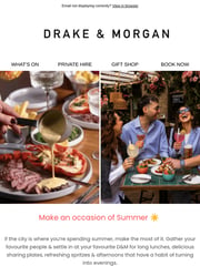 Email Inspiration from Drake & Morgan