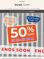 Email Inspiration from DUSK.com