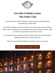 Email Inspiration from Eau-De-Vie Melbourne