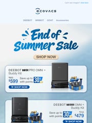 Email Inspiration from ECOVACS US
