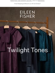 Email Inspiration from EILEEN FISHER