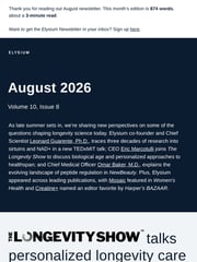 Email Inspiration from Elysium Newsletter