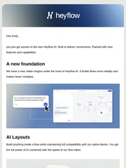 Email Inspiration from Emil from Heyflow