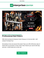 Email Inspiration from Enterprise Center