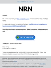 Email Inspiration from Erica Bengal
