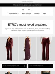 Email Inspiration from ETRO