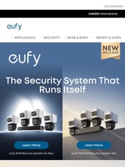 Email Inspiration from eufy