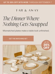 Email Inspiration from Far & Away