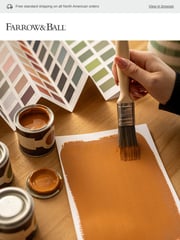 Email Inspiration from Farrow & Ball