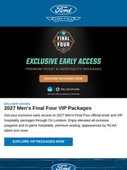Email Inspiration from Ford Field