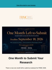 Email Inspiration from Foundation for Reproductive Medicine