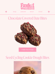 Email Inspiration from Funk It Wellness