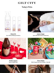 Email Inspiration from Gilt City