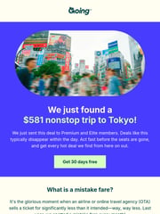 Email Inspiration from Going