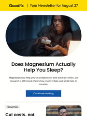 Email Inspiration from GoodRx