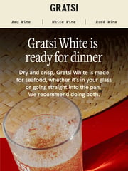 Email Inspiration from Gratsi Wine