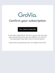 Email Inspiration from GroVia