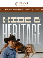 Email Inspiration from Hanks Belts