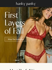 Email Inspiration from Hanky Panky