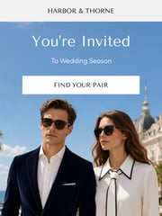 Email Inspiration from Harbor & Thorne