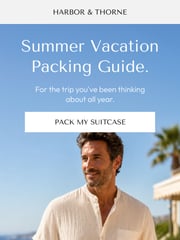 Email Inspiration from Harbor & Thorne