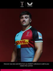 Email Inspiration from Harlequins Store